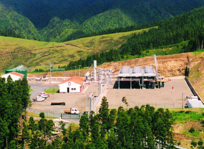 Central geotérmica dos Açores